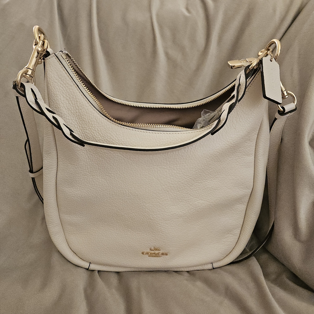 Coach White Leather Women's Bag